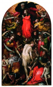 Carlo Portelli, Allegoria della Fortuna o Nemesi, 1565-1566, Tavola, Firenze, F. Guidi Bruscoli.