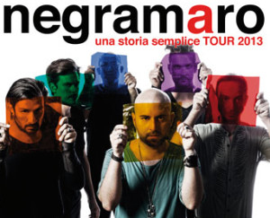 La locandina del tour "Una storia semplice"