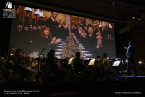 Harry Potter all'arena Flegrea