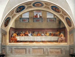 Cenacolo di San Salvi _ affresco di Andrea del Sarto