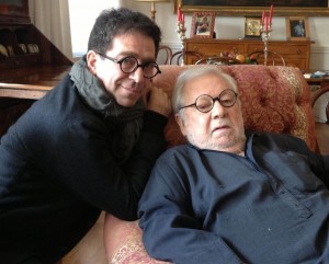 Pino Strabioli e Paolo Villaggio