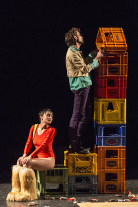 Una scena dello spettacolo, vincitore del Premio Scenario 2013