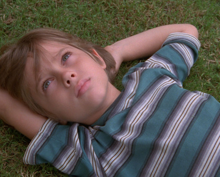 Ellar Coltrane nel ruolo del piccolo Mason in "Boyhood"