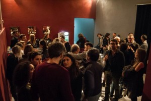 Il foyer del Nest, durante la serata inaugurale