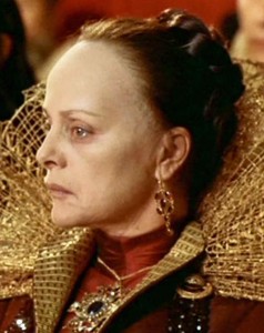 Nel ruolo di Caterina de Medici ne "La Regina Margot"